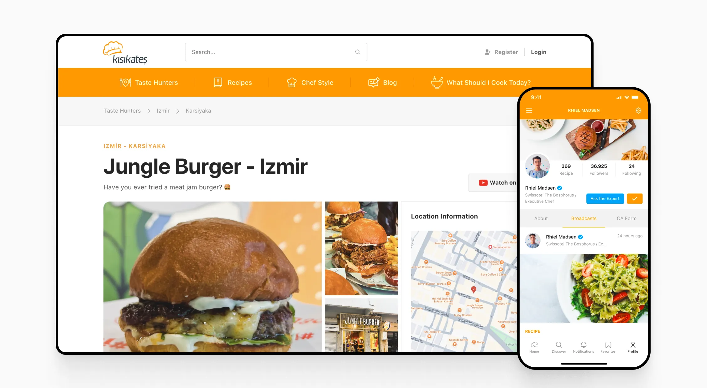 Kısık Ateş food review page
